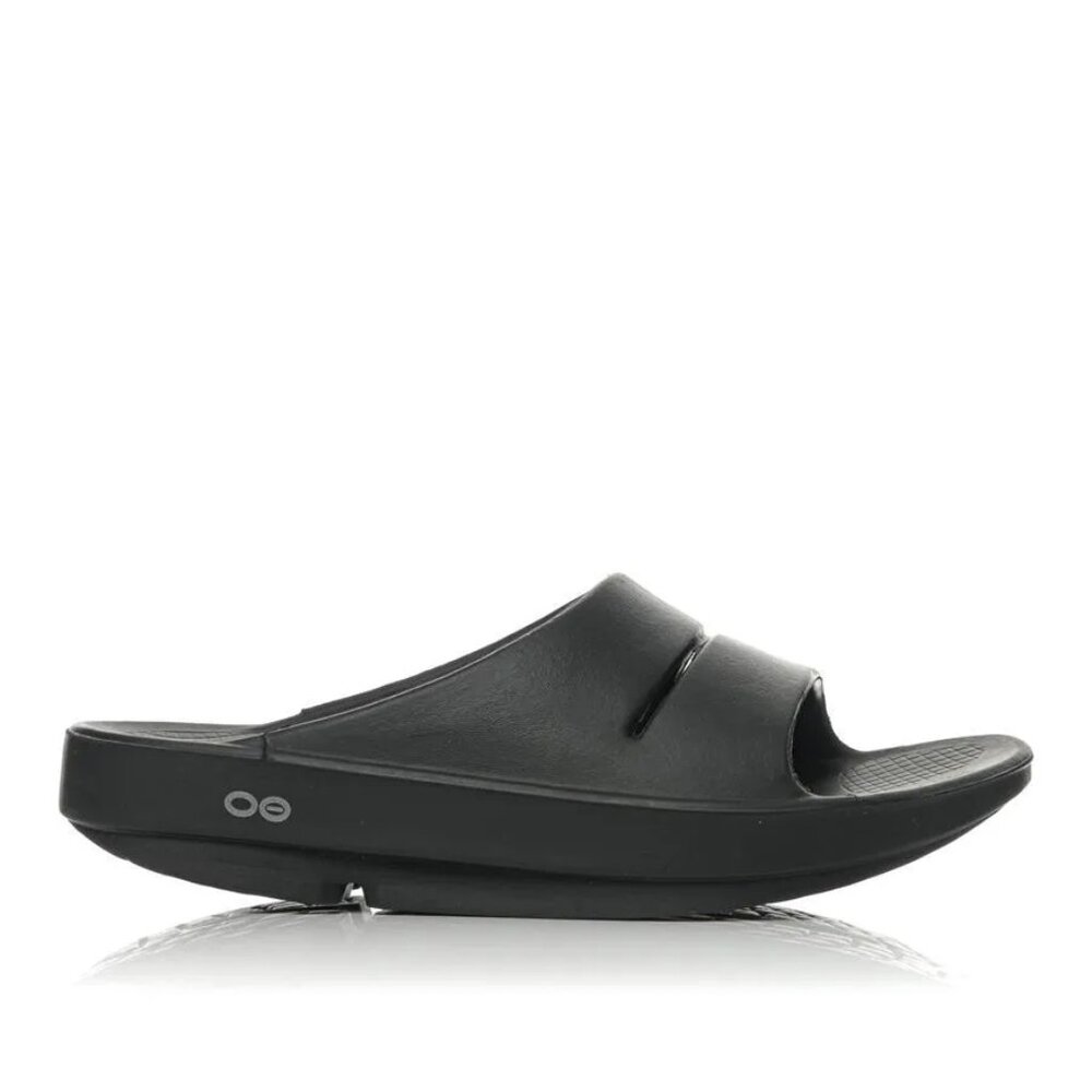 OOFOS Men's Ooah Recovery Rubber Slip-On Casual Slide Sandal Size 11